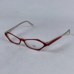 Face a Face Lemon COL 884 Womens Eyeglasses‎ Frame Red Gray Cat Eye 52-14-135